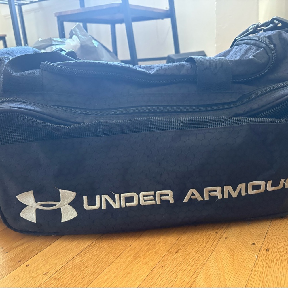 Under Armour Black Duffel Bag